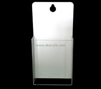 Plexiglass manufacturer customized acrylic brochure racks holder wall mounted BH-641