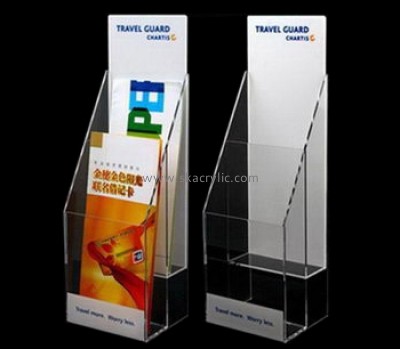 Plexiglass manufacturer customized flyer stand for brochures BH-649