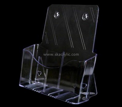 Display manufacturers customized acrylic leaflet display stands wall mounted BH-678