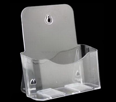 Acrylic products manufacturer customized clear plastic flyer leaflet holder BH-688