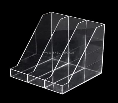 Lucite manufacturer customized countertop paper brochure holder BH-692