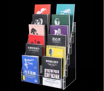 Acrylic plastic supplier customized brochure holder stands for trade shows BH-702