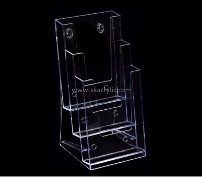 Acrylic supplier custom acrylic brochure holder display stand racks BH-801