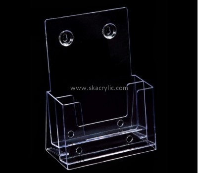 Perspex manufacturers custom plexiglass fabrication pamphlet holder BH-853