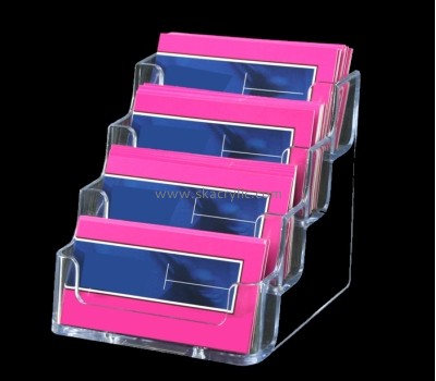 Acrylic manufacturers custom designs acrylic plastic card display rack BH-931
