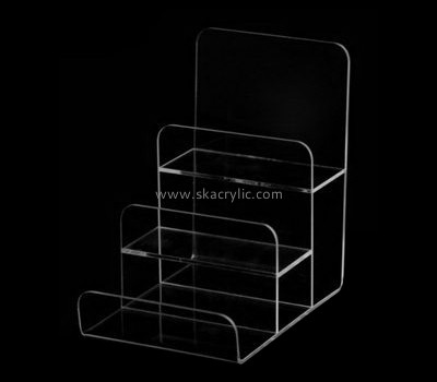 Acrylic products manufacturer custom lucite fabrication paper display holder BH-934