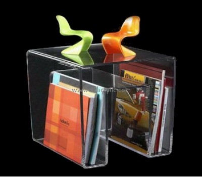 Plastic manufacturing companies custom acrylic products magazine stand BH-1001