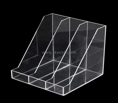 Plexiglass manufacturer custom acrylic desk folder organizer stand BH-1019
