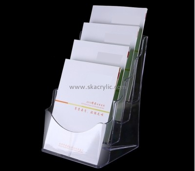 Acrylic products manufacturer custom brochure flyers holder BH-1021