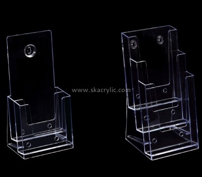 Acrylic plastic supplier custom perspex acrylic fabrication flyer display stand BH-1022