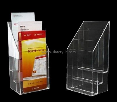 Acrylic products manufacturer custom flyer brochure holders displays BH-1024