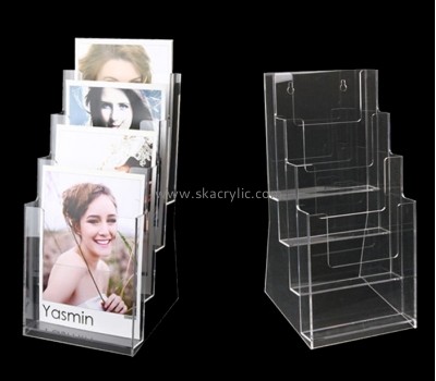 Acrylic plastic manufacturers custom lucite brochure holder stand BH-1149