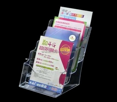 Plastic manufacturing companies custom acrylic brochure racks for trade shows BH-1152