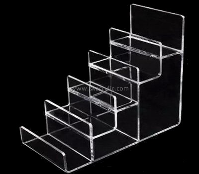 Customize tiered clear plastic display holders BH-1229