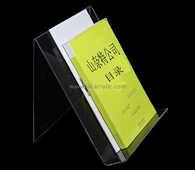 Customize clear acrylic book holder BH-1262
