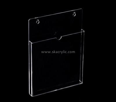 Customize lucite wall mounted literature holder BH-1315