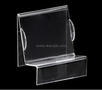 Customize transparent plastic brochure holder BH-1449