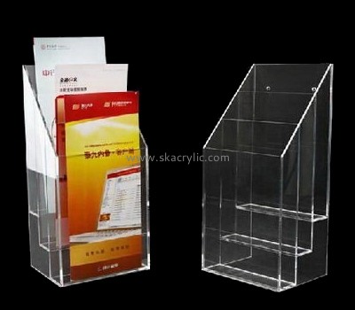 Customize lucite brochure holder display stand BH-1480