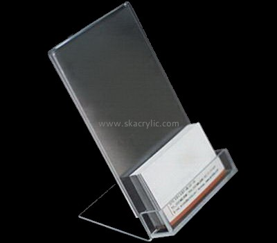 Customize acrylic business card display holder BH-1630
