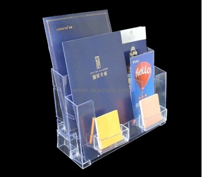 Customize leaflet and business card holder BH-1644