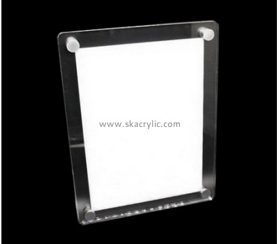 Hot sale acrylic frames 8.5 x 11 magnetic sign holder sign holders for tables SH-047