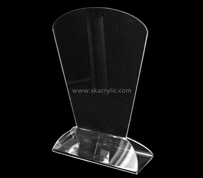 Hot selling clear plastic sign holders clear sign holder sign holders for tables SH-044