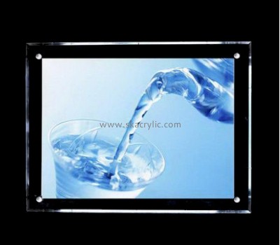 Hot selling acrylic plastic wall sign holders business sign poster holders for display SH-060
