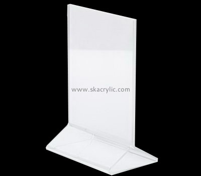 Factory direct sale acrylic display retail sign holder counter sign holder SH-079