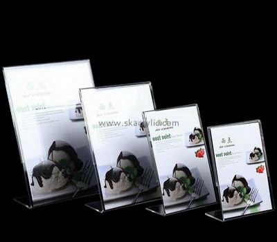 Acrylic plastic supplier customize multiple acrylic poster display holder SH-148