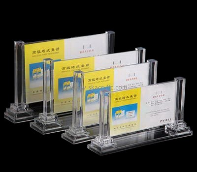 Display stand manufacturers customize notice sign holders SH-150