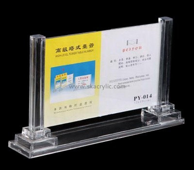 Acrylic manufacturers china customize clear acrylic plastic a frame sign stand SH-152