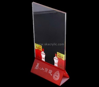 Customized clear plastic poster holders SH-334