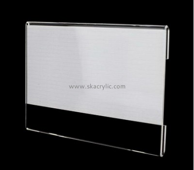 Bespoke clear acrylic price tag holder SH-405