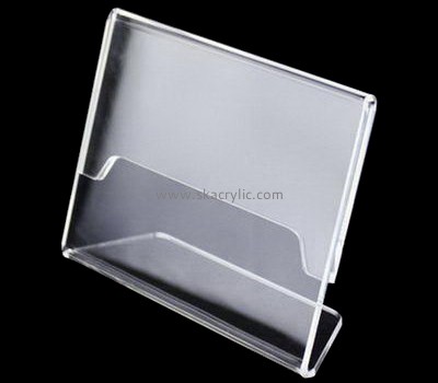 Bespoke clear acrylic price tag holder for shelves SH-415