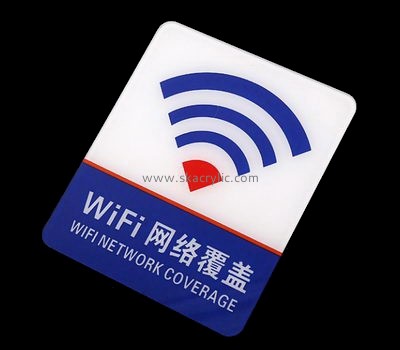 Bespoke acrylic free Wifi sign SH-506