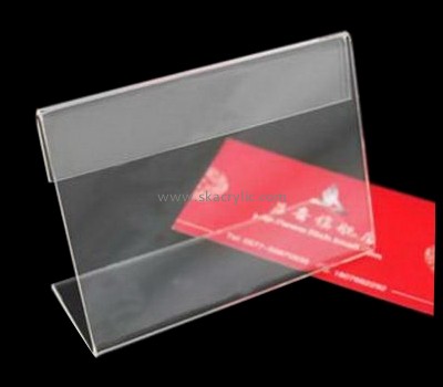 Acrylic display manufacturers customize acrylic paper stand clear plastic holder SH-210