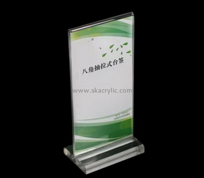 Acrylic manufacturers china customize acrylic photo stands picture holder SH-238