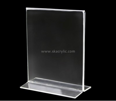 Bespoke clear small acrylic sign holder SH-526