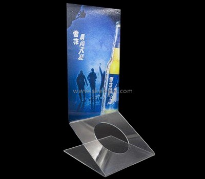 Bespoke acrylic table sign stands SH-564