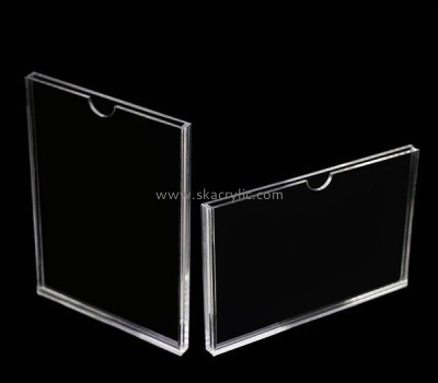 Bespoke clear plastic price tag holder SH-576
