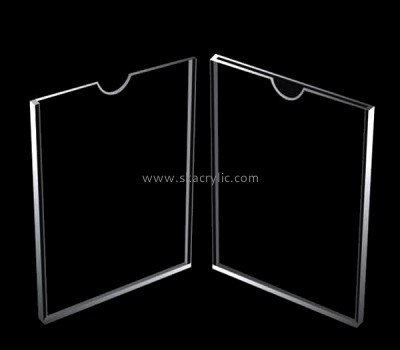 Bespoke clear acrylic price tag holder for shelves SH-577
