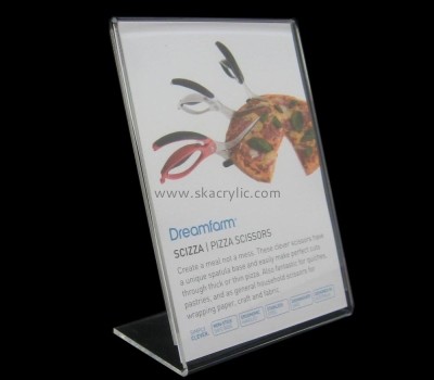 Customize table top acrylic sign holder SH-620