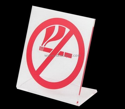 Fashion design acrylic no smoking sign board BS-002