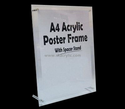 Factory wholesale free standing acrylic photo frame BS-007