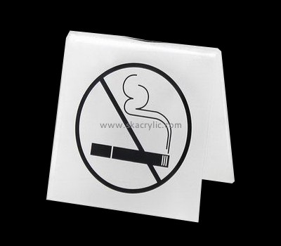 Wholesale acrylic no smoking warning sign with competitive price BS-016