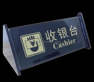 Wholesale acrylic cashier sign perspex signs acrylic signs BS-052