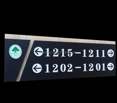 Factory custom signs number signs hotel room signs BS-061
