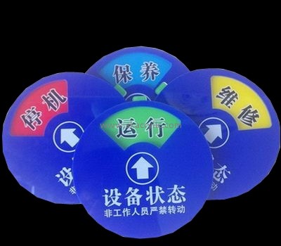 China acrylic factory custom design acrylic status signs plastic signs BS-073