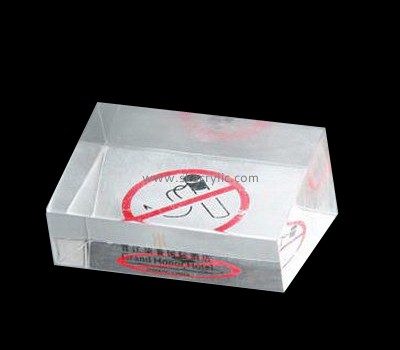 Acrylic manufacturers china customize acrylic block warning sings BS-101