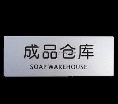Acrylic products manufacturer customized plexiglass signs door name plates for office BS-149
